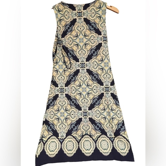 🔥💙NWT Charter Club size SP (Small Petite) stretchy dress. Navy/blue/white - Picture 6 of 6